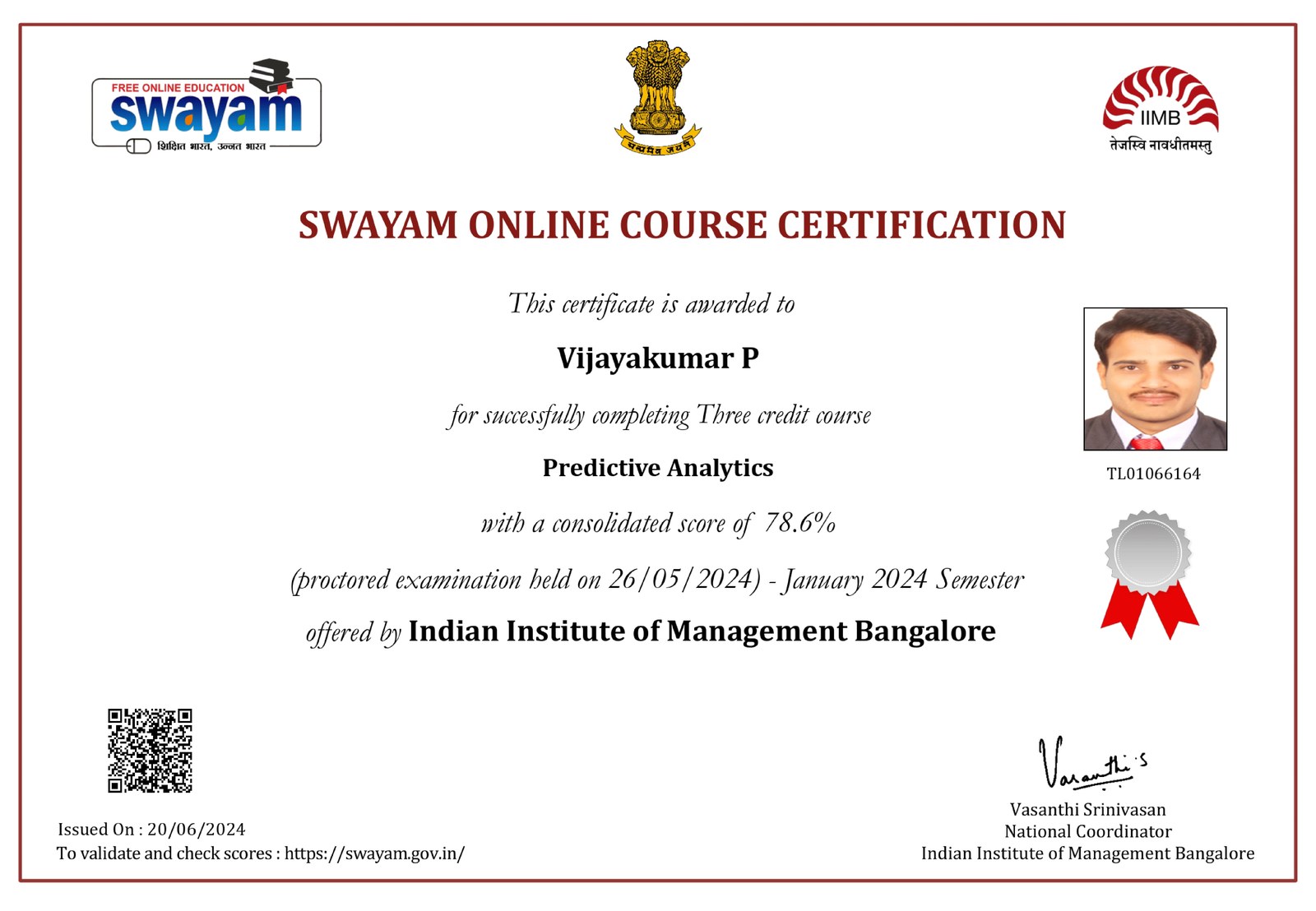 Predictive Analytics — IIM Bangalore